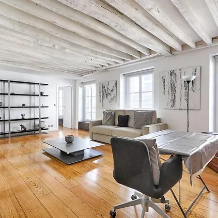 Marais Historical Center Charming 1br Apartment Paris